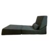 Three In One Folding Sofa, Convertible Bed, Easy To Carry Outdoors, Suitable For Living Room, Bedroom, Lounge, Outdoor - Dark Gray - Image 15