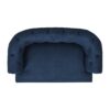 Kiki - Chesterfield Dog Sofa Bed Medium - Pacific Blue - Image 4