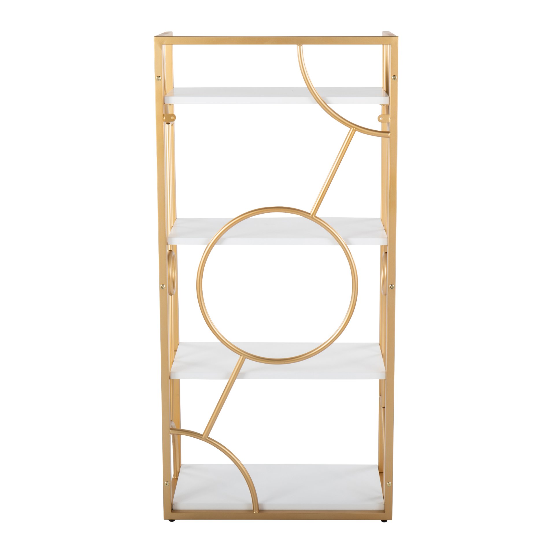 Constellation - Contemporary Bookcase - Gold / White - Image 4