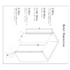 Frameless Single Sliding Shower Door With Soft Close, 5 / 16" Clear Nano Coated Tempered Glass, 60" X 60" - Matte Black - Image 3