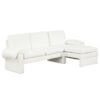 Convertible Futon Sofa Bed Futon Sofa Couch With An Adjustable Backrest, A Reversible Chaise Lounge And 2 Removable Armrest Pillows For Living Room - Beige - Image 15