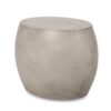 Outdoor Oval Shaped Side Table - Light Gray - Image 6