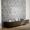 Luxury Natural Marble Living Room Accessories Set, 7 Pieces, Genuine Real Marble - White - Image 9