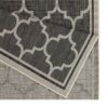 Sunshine - 5'3" X 7'3" Indoor & Outdoor Area Rug Polypropylene - Anthracite - Image 2
