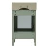 Bathroom Vanity With Ceramic Sink And Ample Storage, Ideal For Small Bathrooms - Green - Image 20