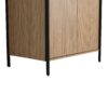 Contemporary Freestanding Bathroom Vanity & Adjustable Shelves - Light Coffee - Image 12