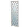 Distressed Floor Mirror, Full Body Mirror For Bathroom Bedroom Living Room - White - Image 6