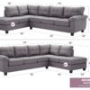 Gallant - Sectional - Gray - Image 6