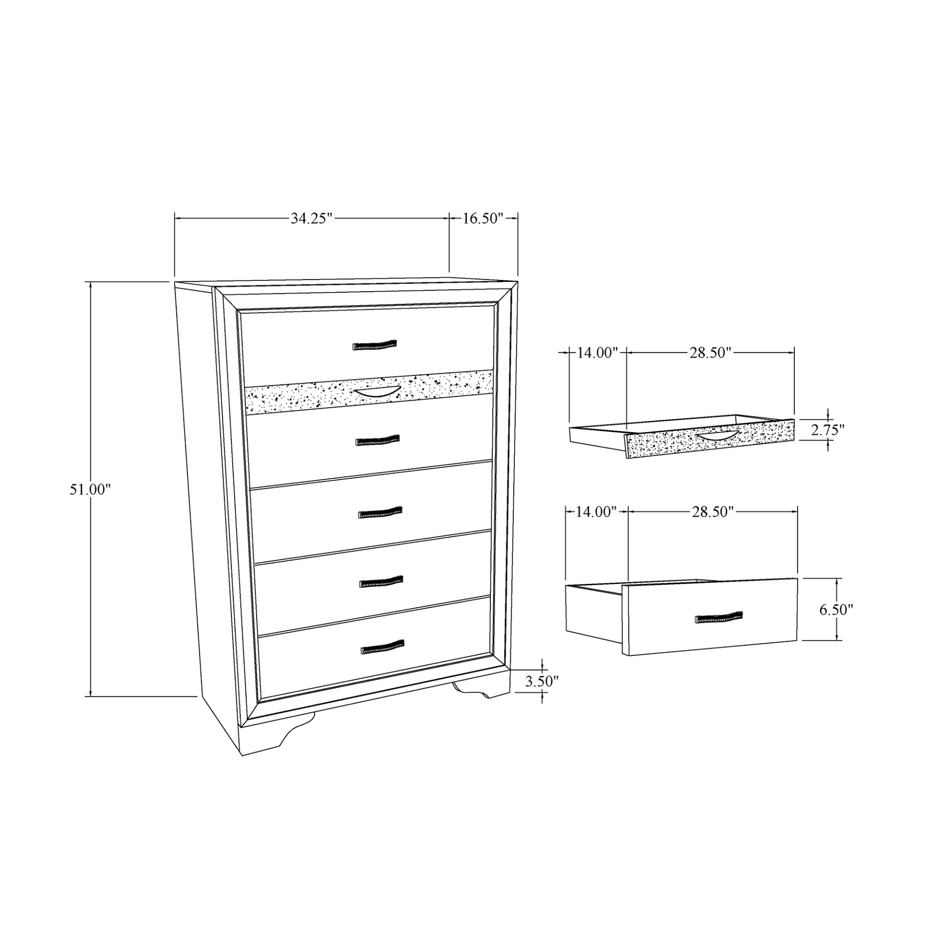 Ryder - Sparkle Chest - Gray - Image 3