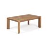 2 Piece Patio Set With Open-Back Loveseat And Coffee Table - Beige / Brown - Image 4