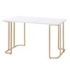 Estie - Writing Desk - White / Gold - Image 9