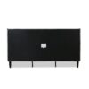 Aspen - King Vertical Tufted Modern Headboard Platform Bed Set - Opal Gray - Image 14