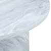 A Multi Style Decor Friendly Round Coffee Table, Featuring Modern Minimalism And Nordic Flair - White - Image 13