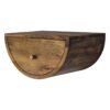 Crescent Floating Nightstand - Beige - Image 3