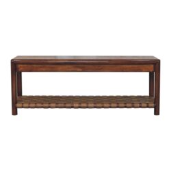 Regency - Woven Bench - Brown