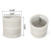 Durable, Cube Planter - Antique White - Image 3