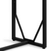 Selma - Metal And Wood Accent Table - White Wash - Image 5