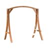 San Juan - Outdoor Swinging Loveseat With Support - Teak - Image 4