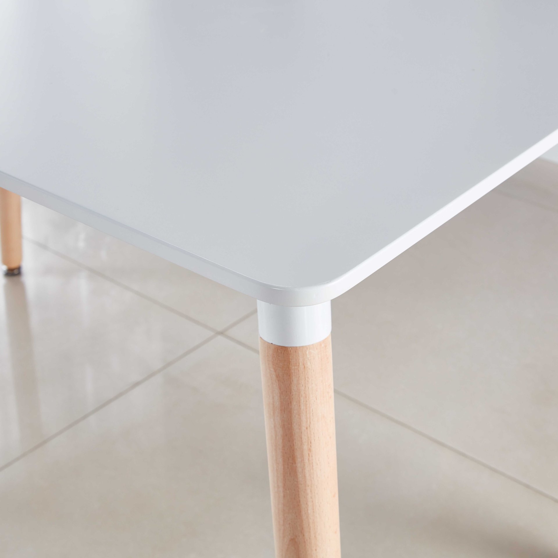 Table, Dining Table, Office Table, Coffee Table - White - Image 4