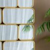 Mirror With en Metal Framed Decorative Rectangle Mirror For Bedroom Dressing Room, Hallway Or Living Spac - Gold - Image 6
