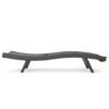 Salem - Wicker Chaise Lounge Chair For Comfortable Outdoor Relaxing - Gray Rattan - Image 16