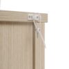 Sideboard Buffet Cabinet, Storage Cabinet With Storage, Modern Storage Cabinet With 4 Doors & Adjustable Shelves For Living Room, Dining Room, Kitchen And Entryway - Black / Natural - Image 9
