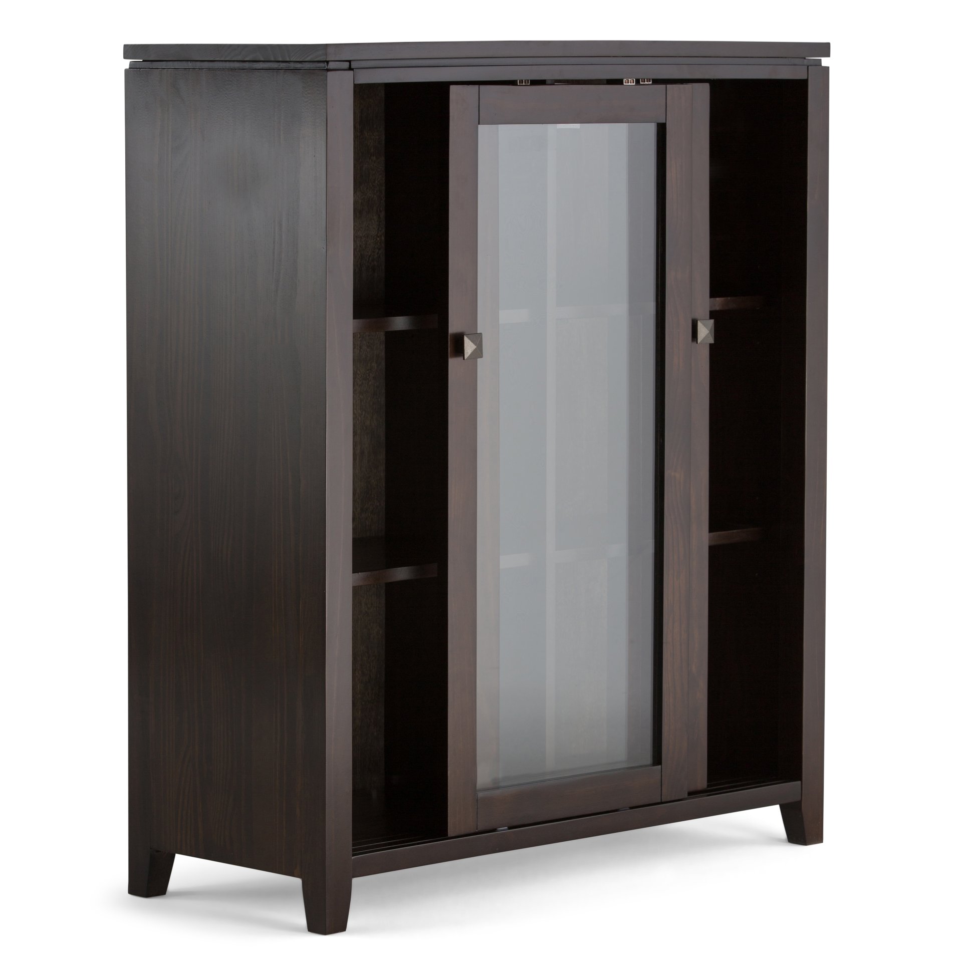 Cosmopolitan - Medium Storage Cabinet - Mahogany Brown - Image 7