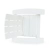 Enigmara - Outdoor High Density Resin Adirondack Chair - White - Image 7