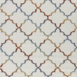 Loft Shag - 5' 3" X 7' Shaggy Area Rug Polypropylene - Ivory