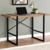 Computer Desk For Home Office, Laptop, Contemporary & Modern - Brown - Image 9