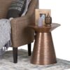 Sheridan - Metal Accent Table - Aged Copper - Image 5