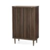 Nystrom - Mid Century Modern 5 Drawer Dresse - Walnut - Image 8