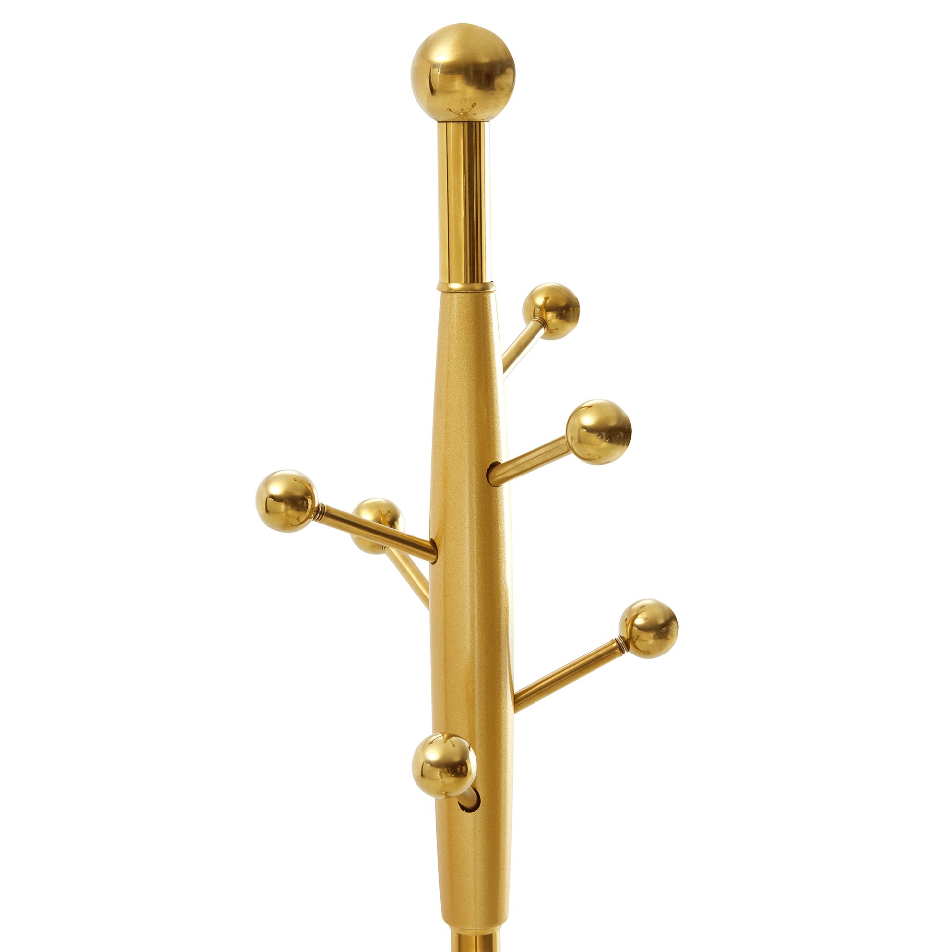 Modern Stainless Steel Spray Painted Hanger With Reinforcement 72" Raised Design Optional - Gold - Image 8