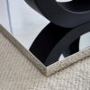 Modern Style Glass Top Coffee Table, Suitable For Living Rooms And Lounge Areas - Black - Image 9