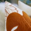 Autumn Vibes Leaf Accent Pillow - Spice - Image 8