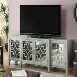 Kacia - Console Cabinet - Antique Gray