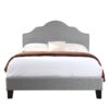 Kopa - Queen Upholstered Bed - Gray - Image 2