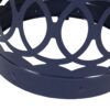 Outdoor, Metal End Table Large - Navy Blue - Image 9