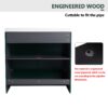 Contemporary Freestanding Bathroom Vanity With Resin Sink & Soft Close Cabinet Doors - Dark Green - Image 11