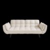 Sofa Soft Two Armrests Throw Pillow Pillow Comfortable Fit Apartment Bedroom Small Space - Beige - Image 10