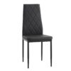 Modern Dining Chair (Set of 6) With Comfortable - Black - Image 2