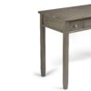 Warm Shaker - Desk - Distressed Gray - Image 7