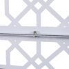 Outdoor & Indoor Metal Privacy Screen Freestanding Decorative Privacy Screen - White - Image 8