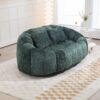 Bean Bag Sofa Lazy Sofa Durable Comfort Lounger High Back Chair For Indoor & Outdoor Use - Emerald - Image 11