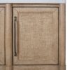 Cement Topped Server With Cane Insets - Sand - Image 5