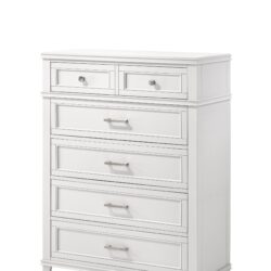 5 Drawer Chest - White