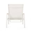 Oxton - Chaise Lounge Stylish Outdoor Seating - White - Image 7