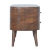 Rounded Entertainment Unit - Chestnut - Image 9