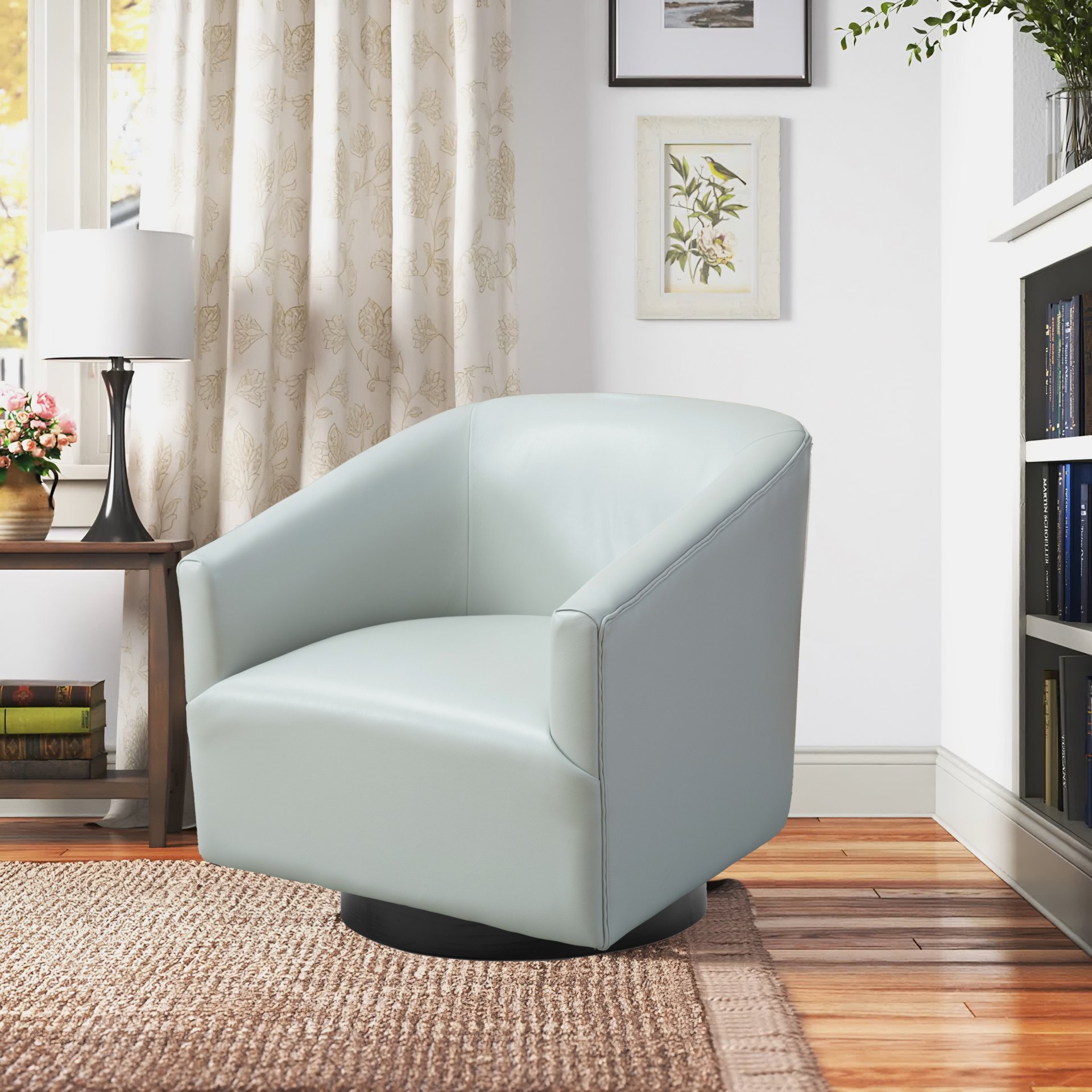 Garland - Swivel Chair And Upholstery - Gray - Image 2