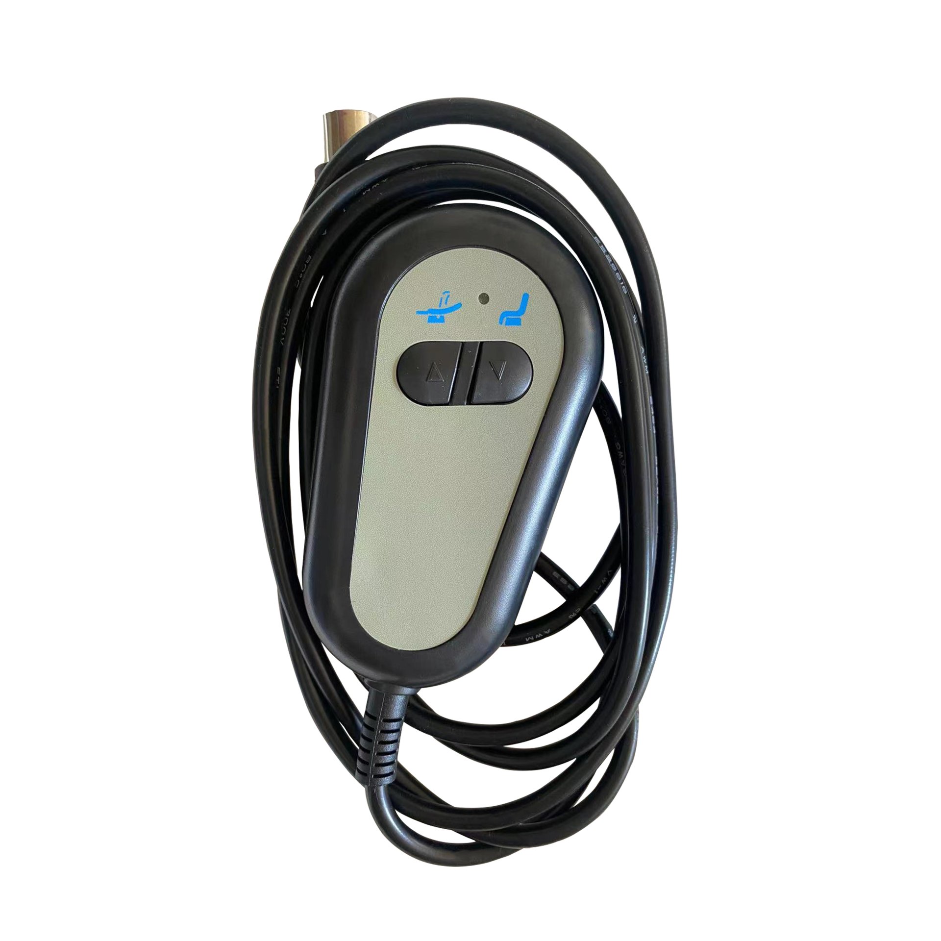 Electric Power Lift Recliner Chair Sofa With Massage And Heat - Gray - Image 17